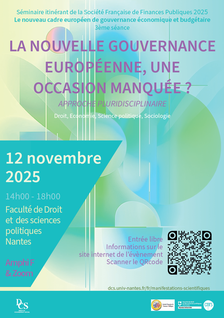 Affiche nouvelle gouvernance