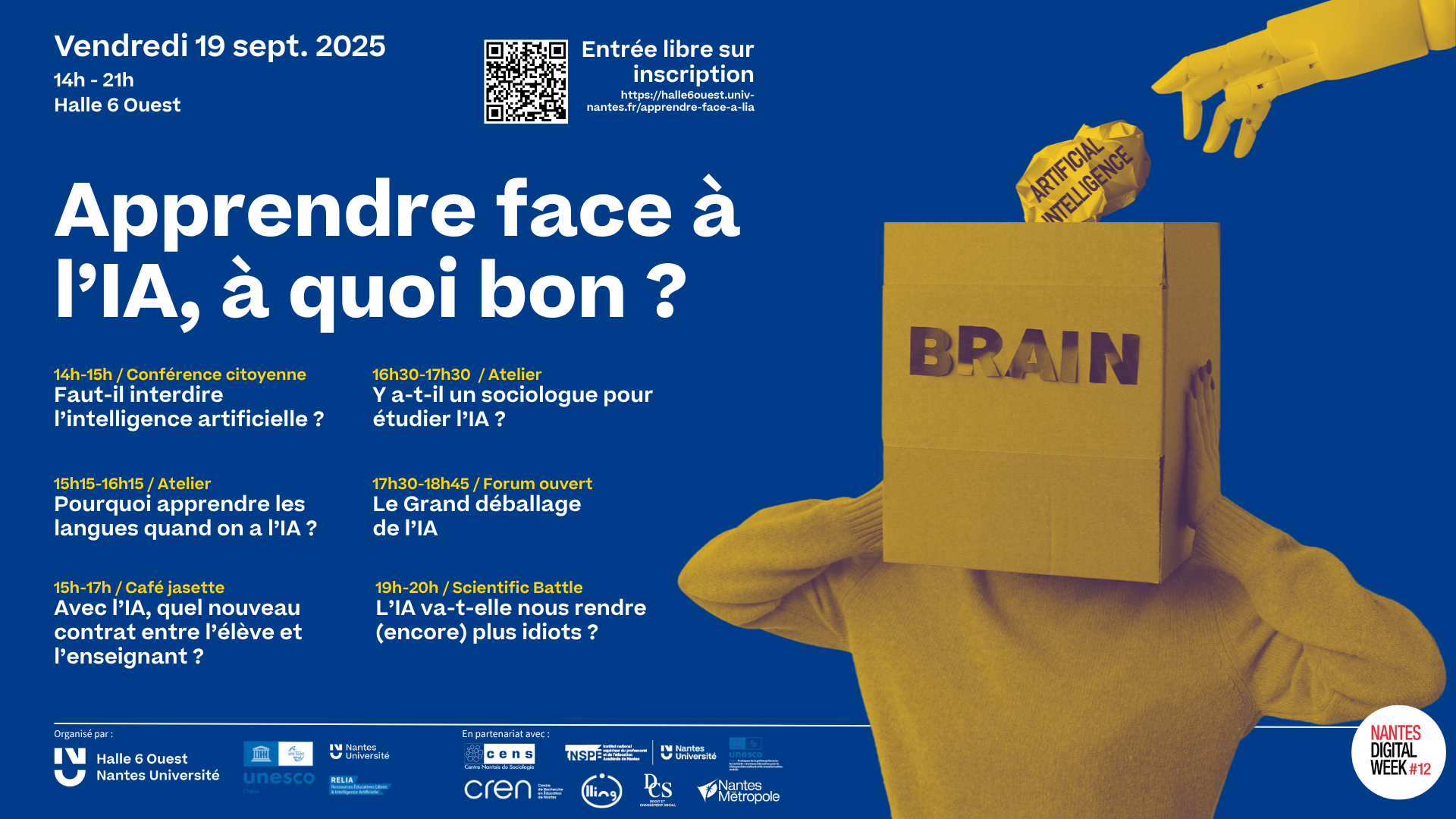 Apprendre face à l'IA - 19 septembre 2025