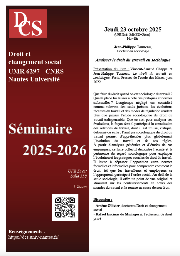 séminaire général DCS Tonneau